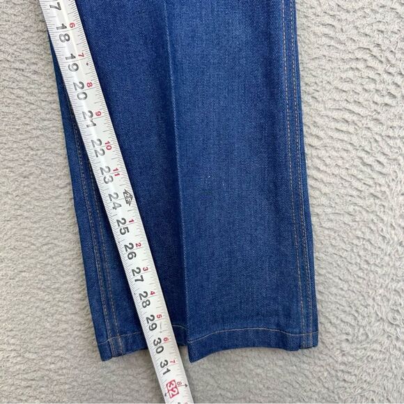 Vintage Wrangler 845 Jeans Mens 36x34 Bootcut Medium Wash Denim USA Made 33x30* - Picture 11 of 15